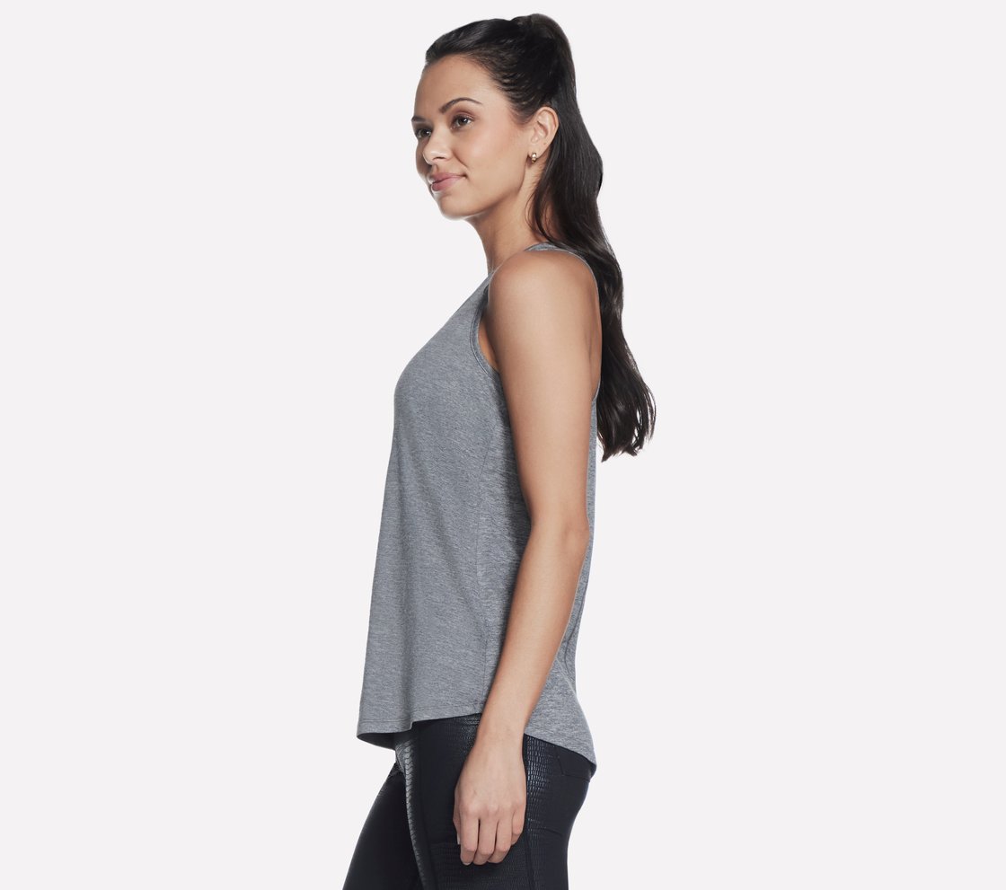 GODRI SWIFT SKECHERS  RACERBACK, CCHARCOAL Apparel Bottom View