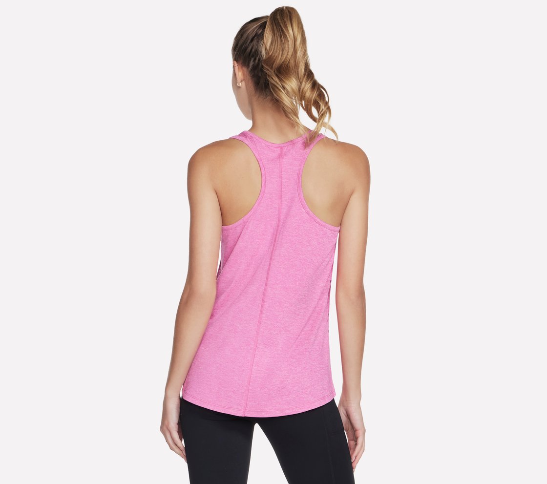 GODRI SWIFT SKECHERS  RACERBACK, PPINK Apparel Top View