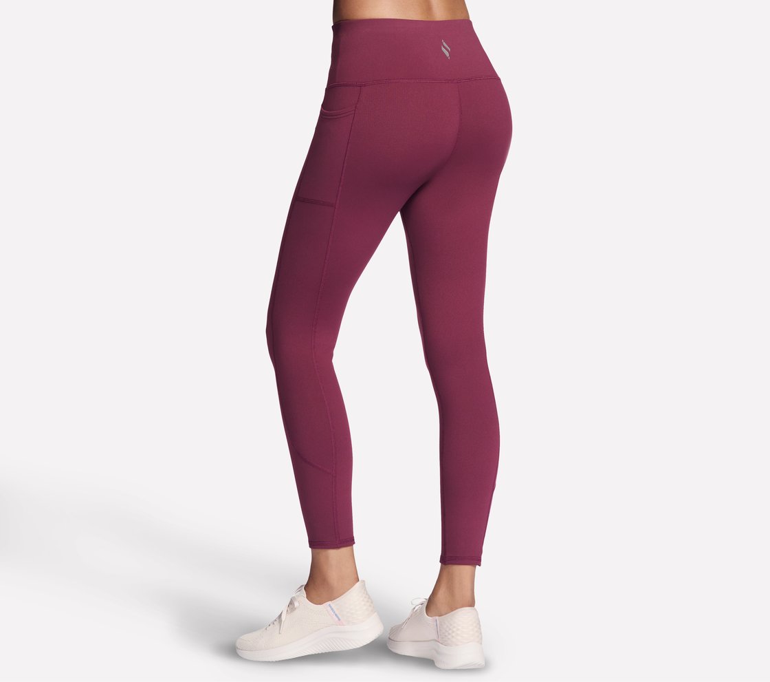 GOWALK HW LEGGING II, BURGUNDY/PINK
