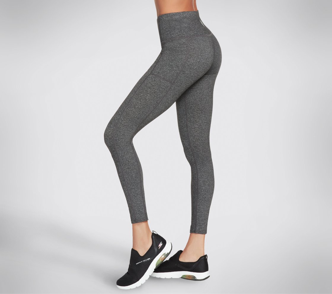 GOWALK HW LEGGING II, GGREY Apparel Left View