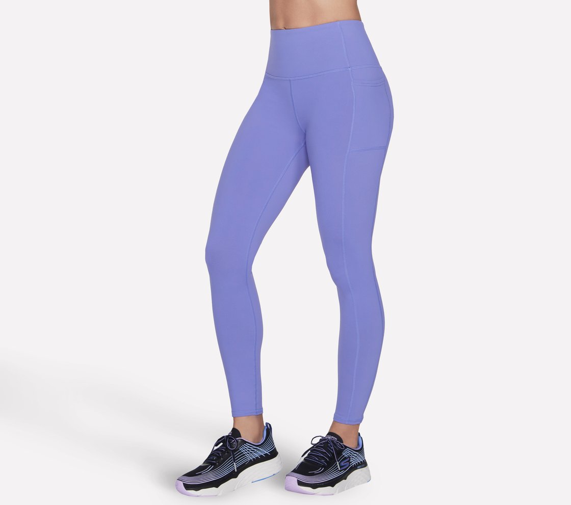 GOWALK HW LEGGING II, PURPLE AQUA