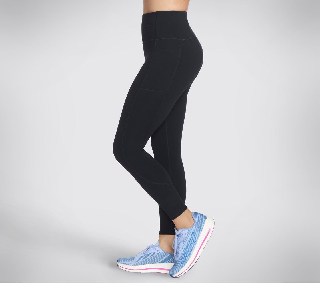 GOWALK HW 7/8 LEGGING II, BBBBLACK Apparel Left View