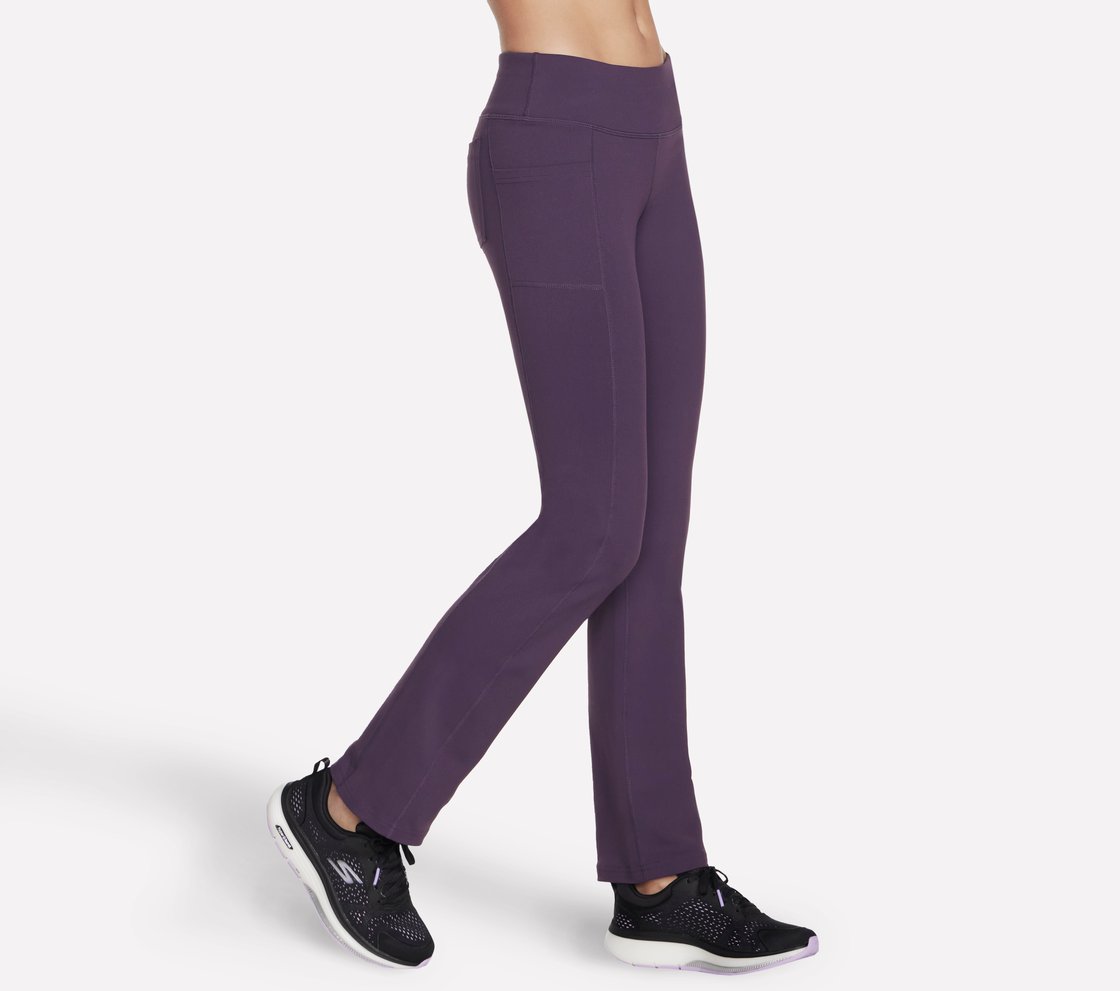 GOWALK PANT II, DARK PURPLE Apparel Left View
