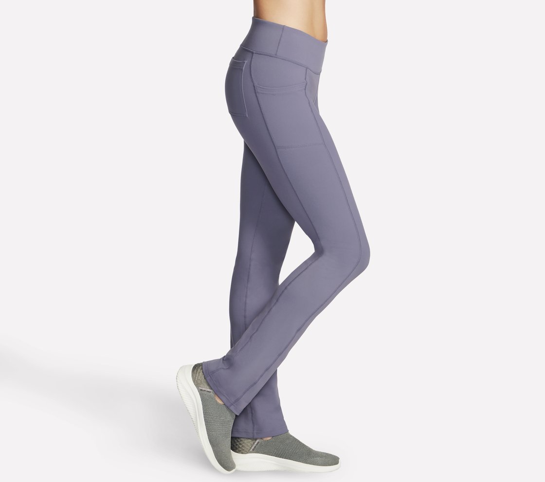 Skechers GO WALK OG Pant, PURPLE/CHARCOAL Apparel Bottom View