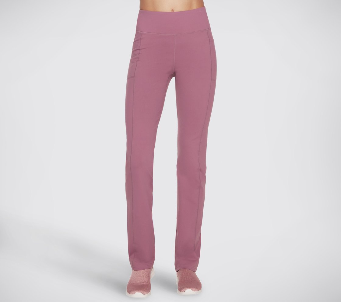 GOWALK PANT JOY, DARK MAUVE Apparel Lateral View