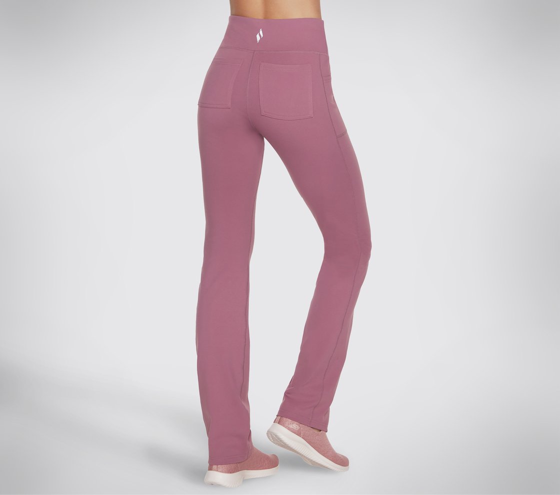 GOWALK PANT JOY, DARK MAUVE Apparel Top View