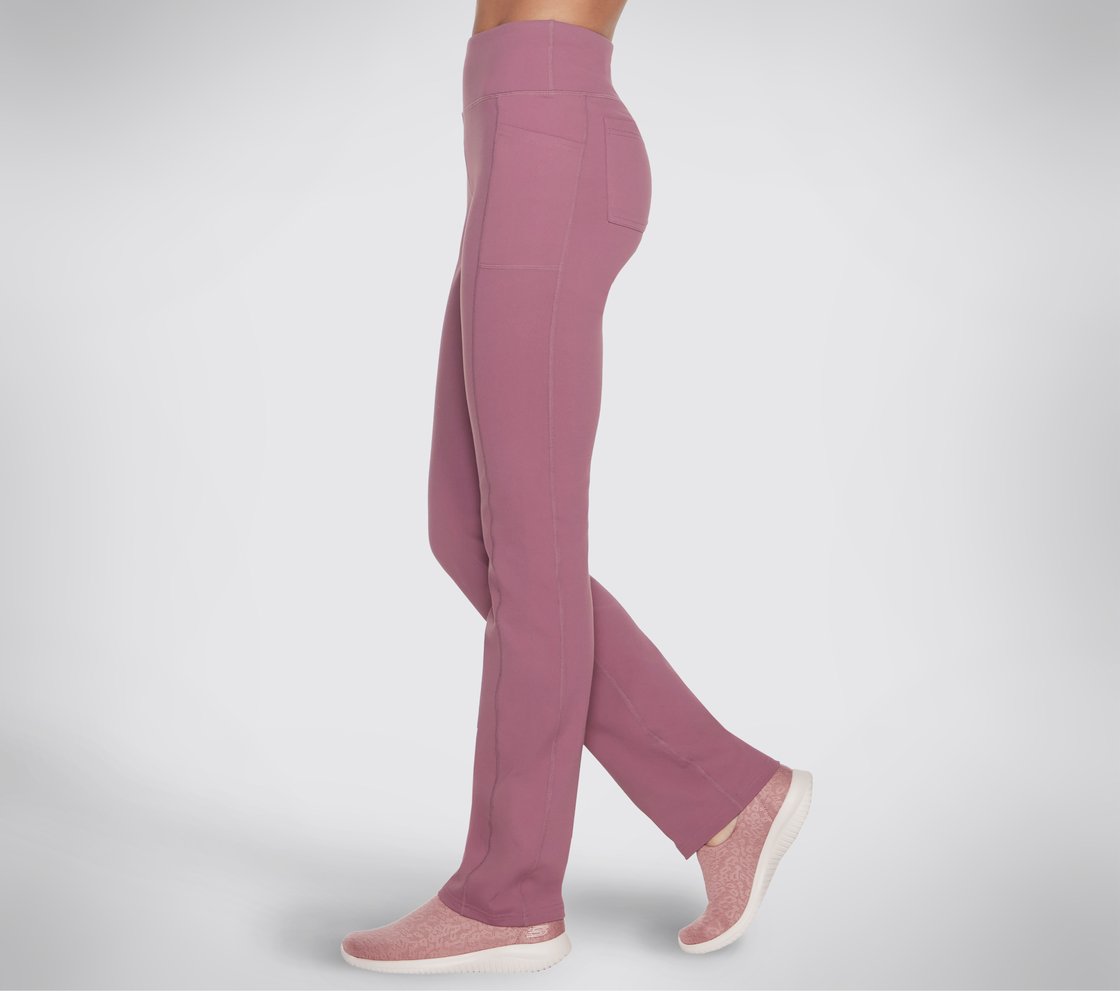 GOWALK PANT JOY, DARK MAUVE Apparel Bottom View