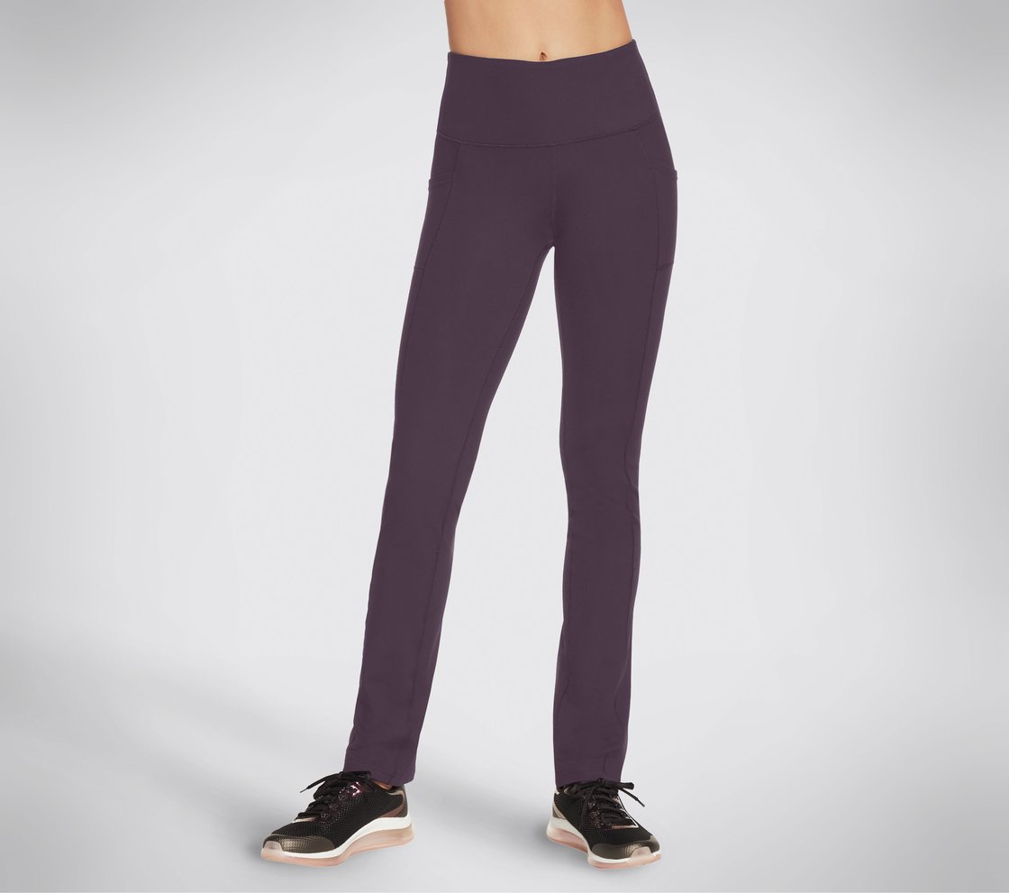 GOWALK PANT JOY, DARK PURPLE Apparel Lateral View