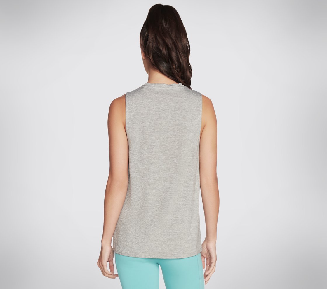 SKECHERS FOREVER DIAMONDS TAN, LIGHT GREY Apparel Top View