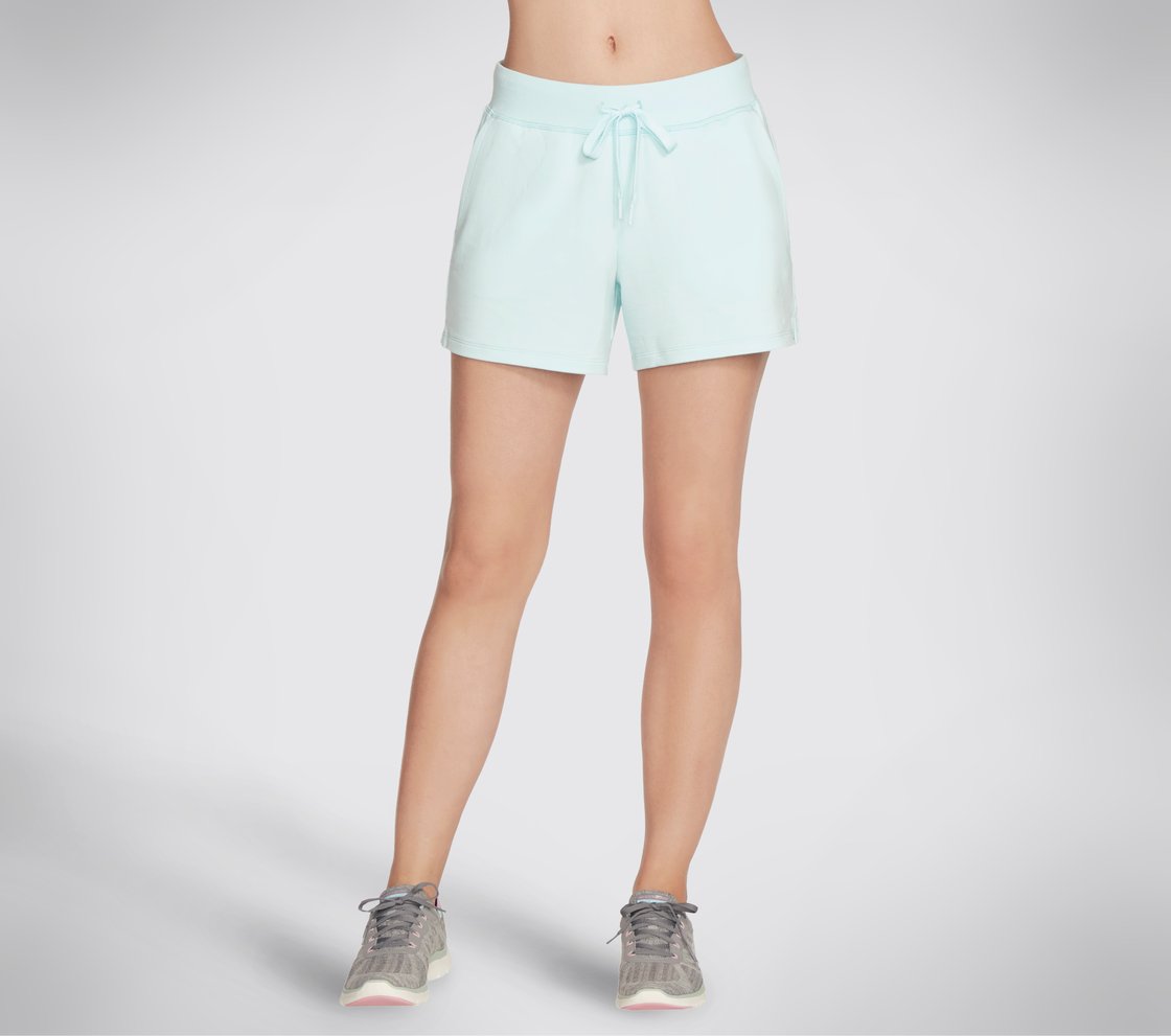 GETAWAY SHORT, AQUA Apparel Lateral View