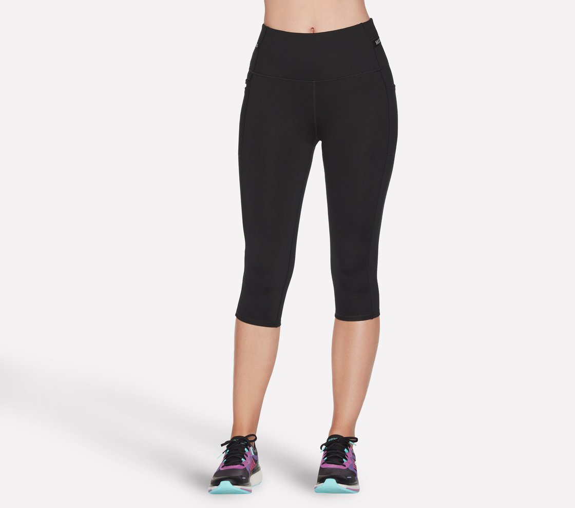 GOSTRETCH CAPRI, BBBBLACK Apparel Lateral View