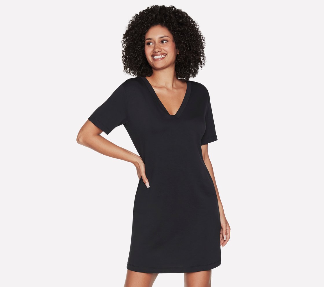 SKECHLUXE RESTFUL SHORT SLEEV, BBBBLACK