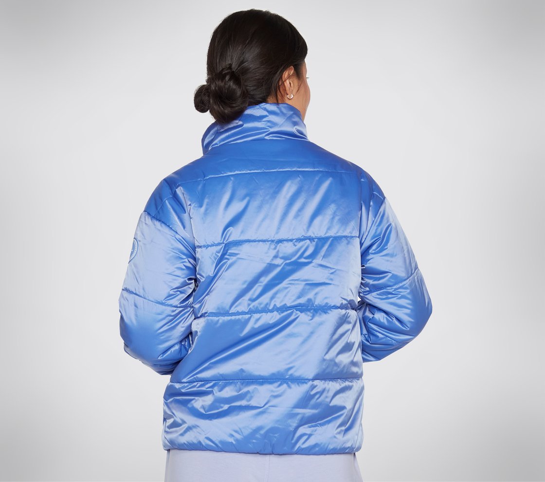 GOWALK DIAMOND SLOPE JACKET, PERIWINKLE Apparel Top View