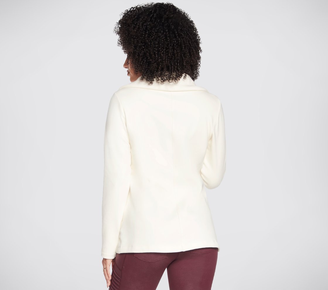  SKECHERS GOSNUGGLE VENTURE J, OFF WHITE Apparel Top View