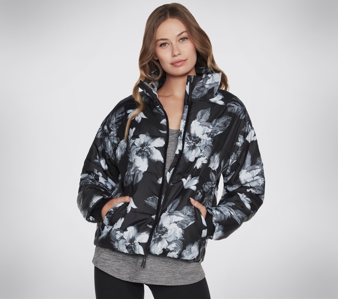 GOWALK MAGNOLIA DREAMS SLOPE, BLACK/MULTI Apparel Lateral View