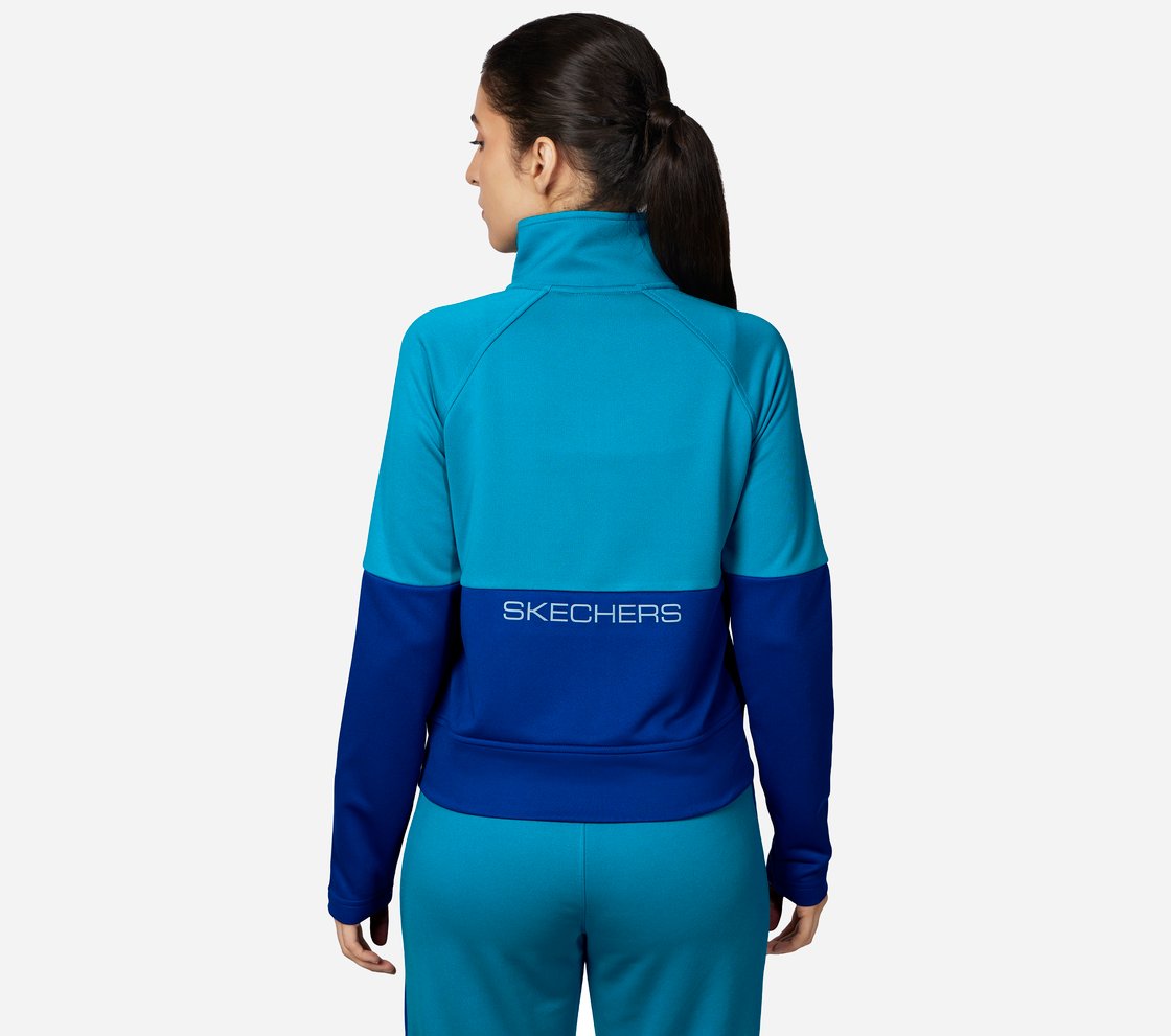 SKECHTECH JACKET, ROYAL/BLUE Apparel Bottom View