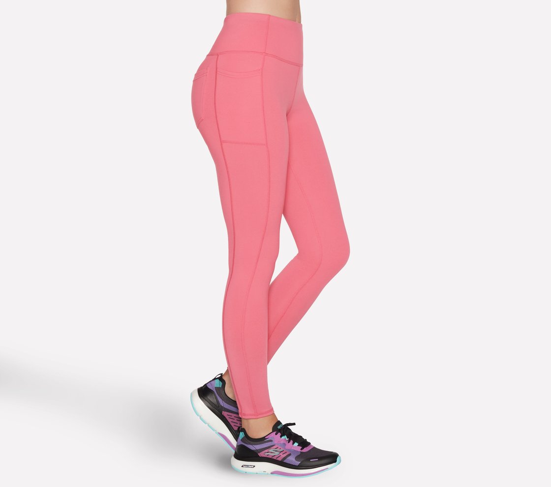 GOSTRETCH HW FL 4 POCKET LEGG, RED/BLUE