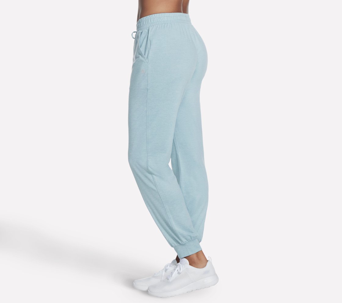 GODRI SWIFT JOGGER, LIGHT GREY/BLUE