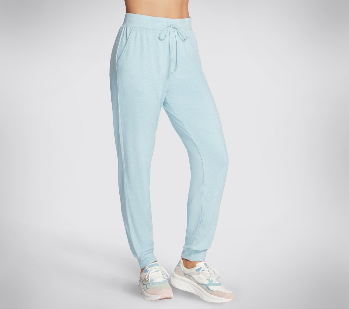 GODRI SWIFT JOGGER, LIGHT GREY/BLUE