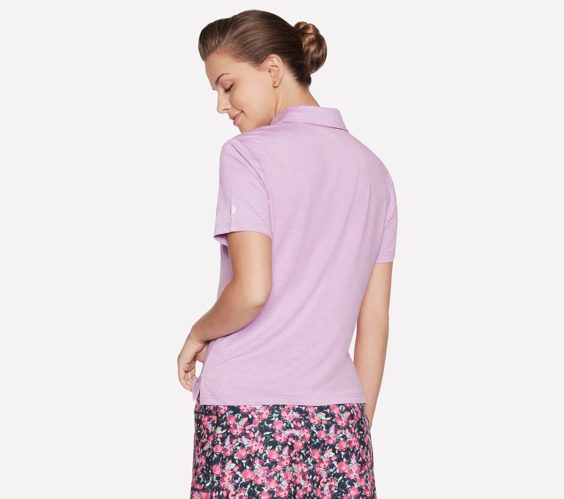 GODRI SWIFT CLUB POLO, PURPLE/PERIWINKLE