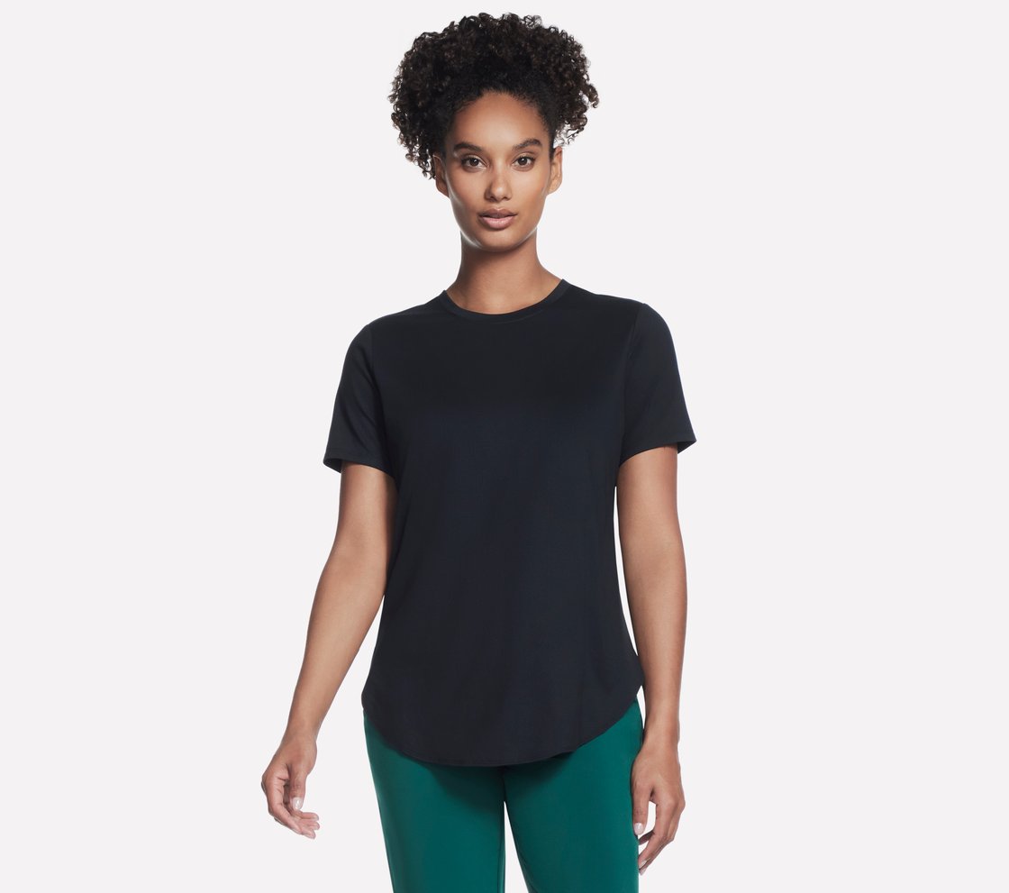 GODRI SWIFT TUNIC T-SHIRT, BBBBLACK Apparel Lateral View