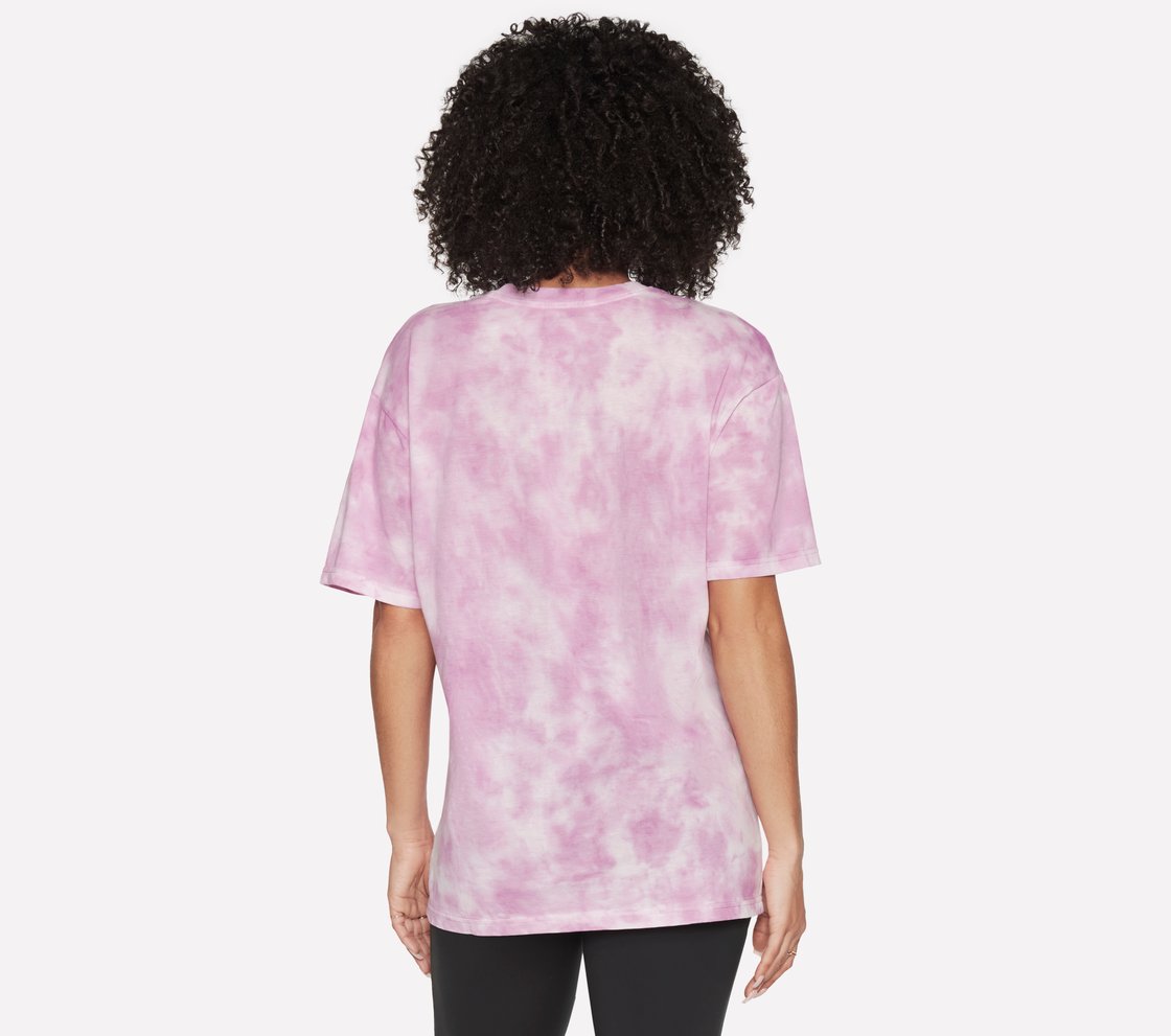 SKECHDYE DIAMOND T-SHIRT, PURPLE/PERIWINKLE Apparel Top View
