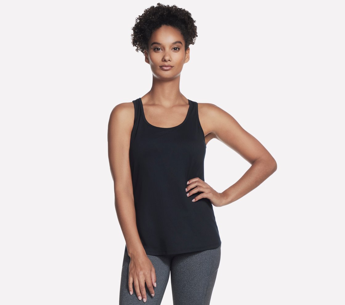 GODRI SWIFT TUNIC TANK, BBBBLACK Apparel Lateral View