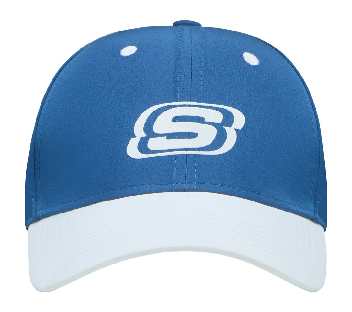 COLOURBLOCK BASEBALL HAT , NAVY/WHITE Accessories Lateral View