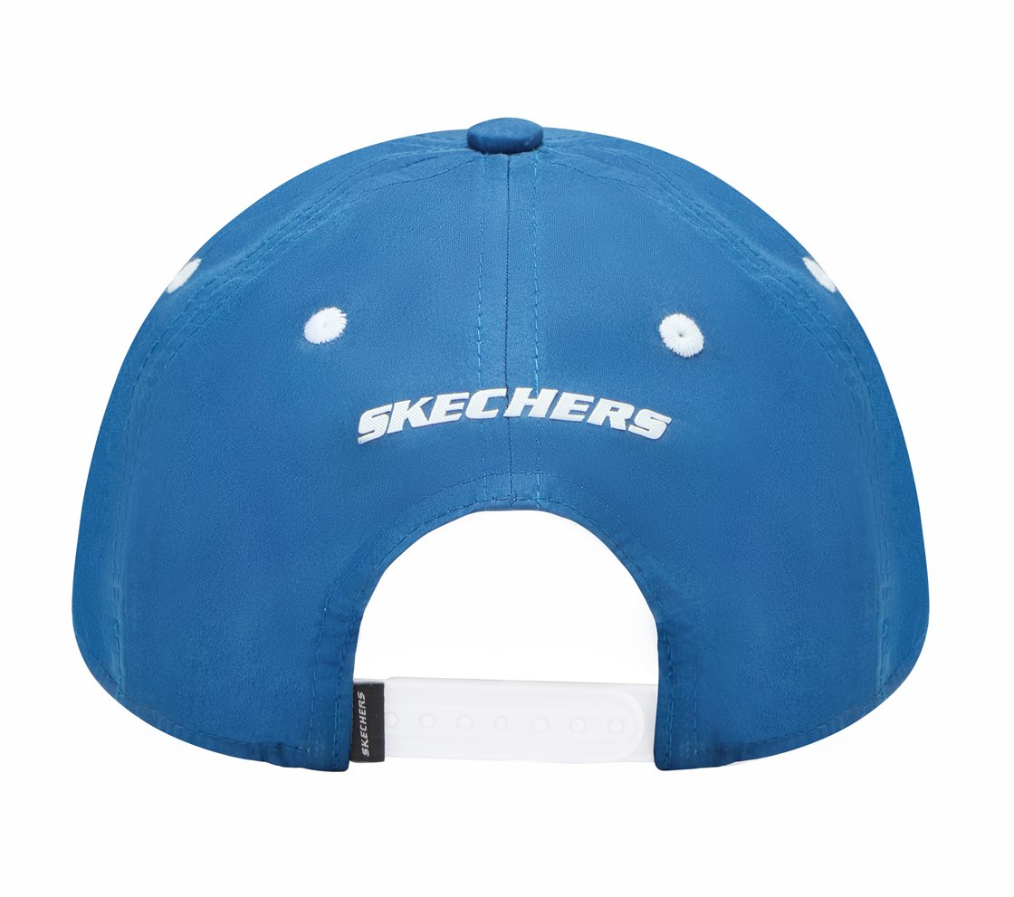 COLOURBLOCK BASEBALL HAT , NAVY/WHITE Accessories Bottom View
