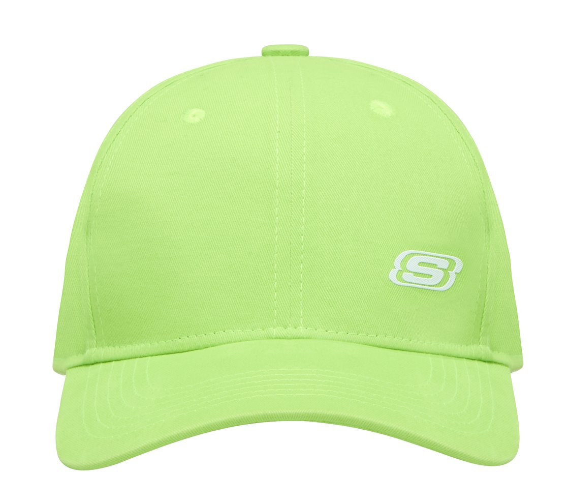 NEON BASEBALL HAT , LIME
