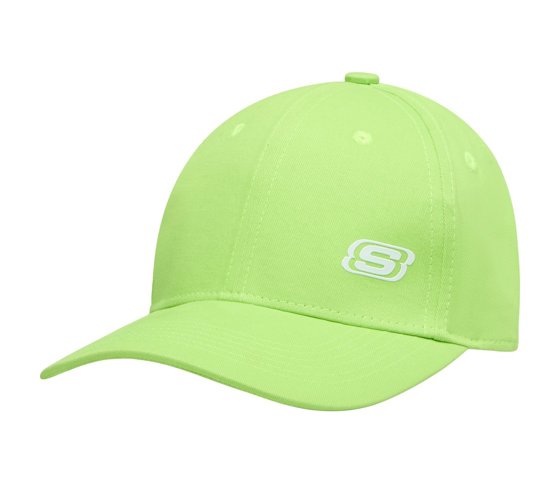 NEON BASEBALL HAT , LIME