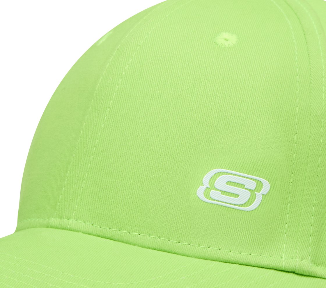NEON BASEBALL HAT , LIME