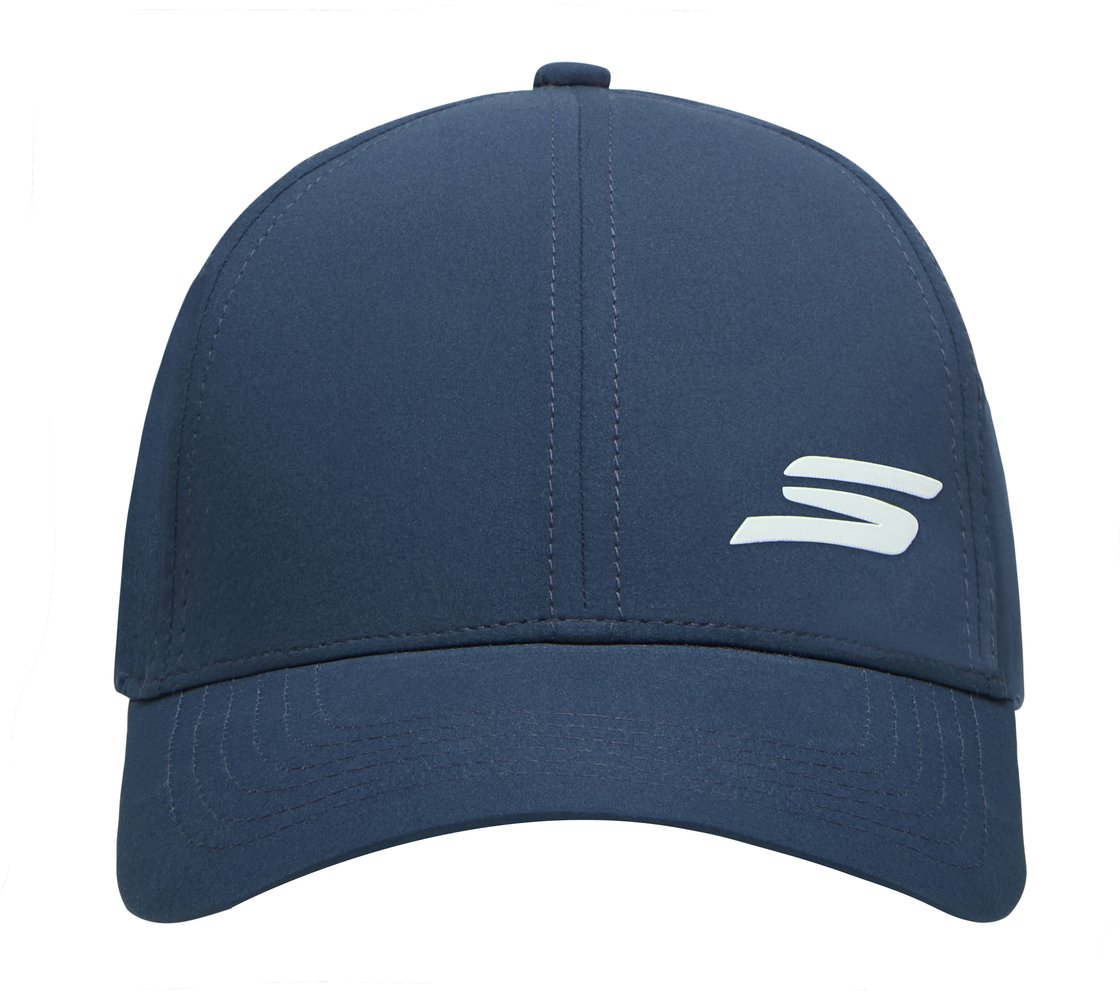 ELASTICATED PERFORMANCE BASEBALL HAT , NAVY