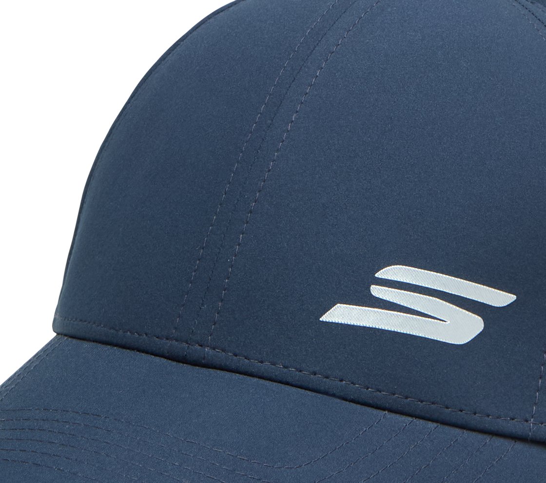 ELASTICATED PERFORMANCE BASEBALL HAT , NAVY