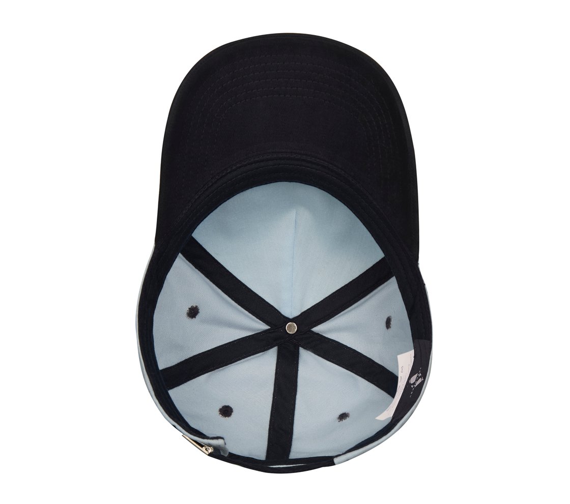 COTTON TWILL BASEBALL HAT , BLUE/NAVY Accessories Right View