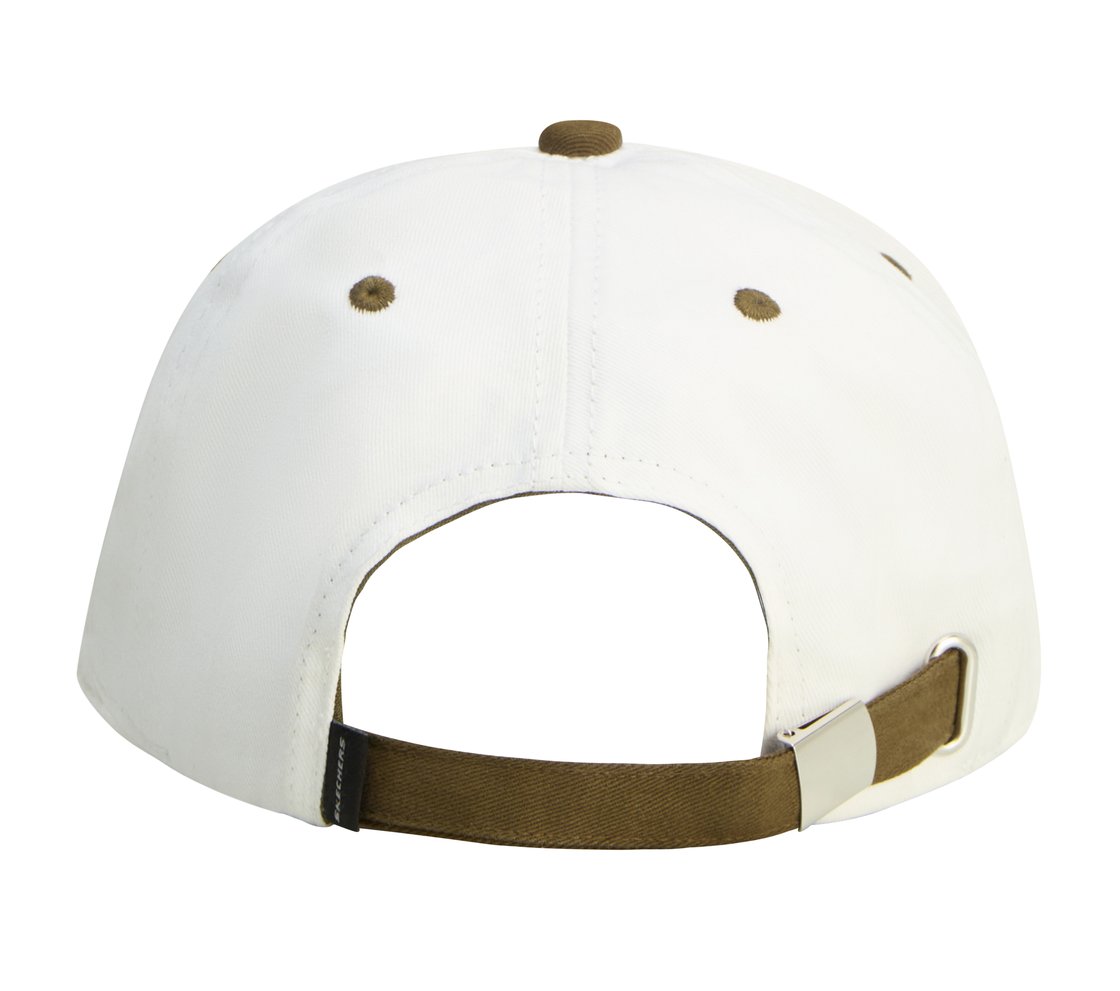 COTTON TWILL BASEBALL HAT , GREEN/WHITE