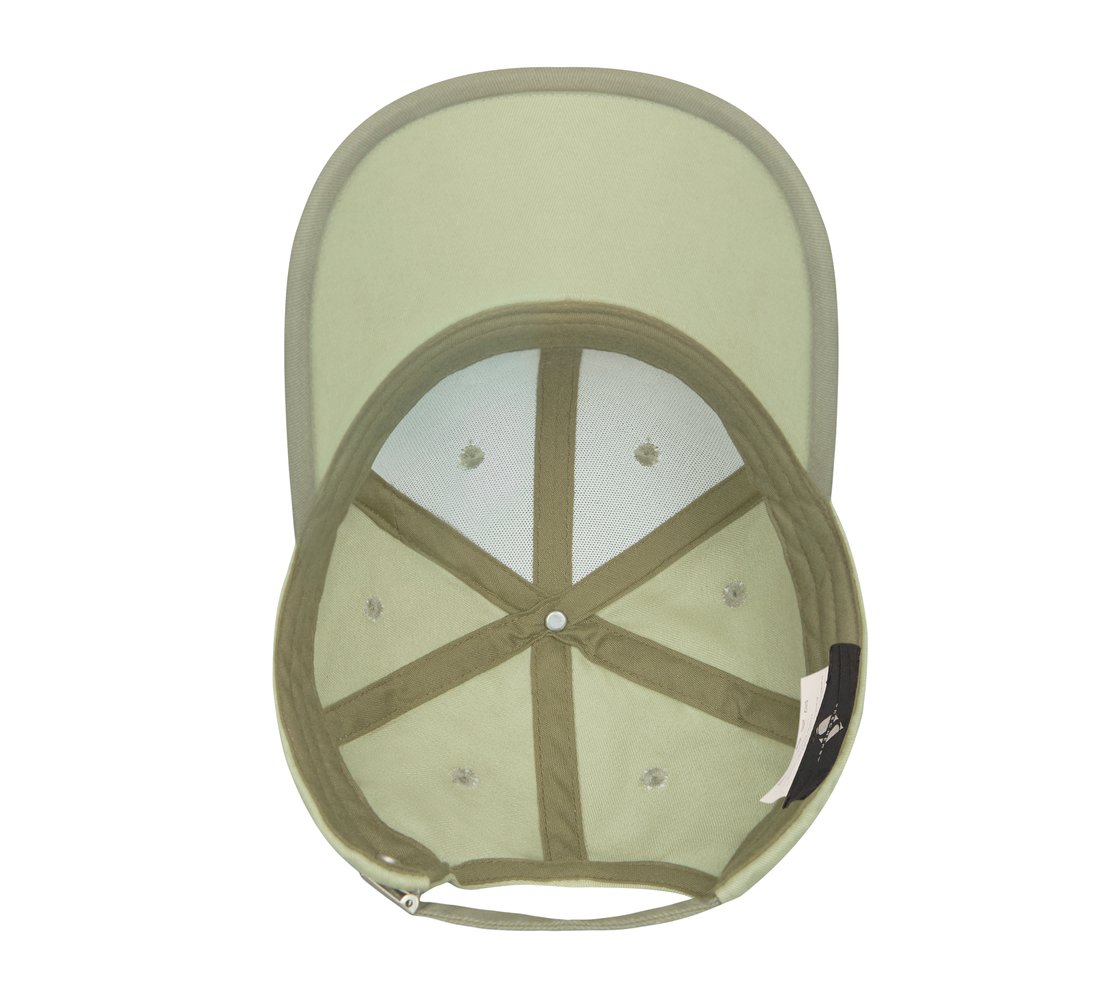 PEACHED BASEBALL HAT , OLIVE Accessories Right View