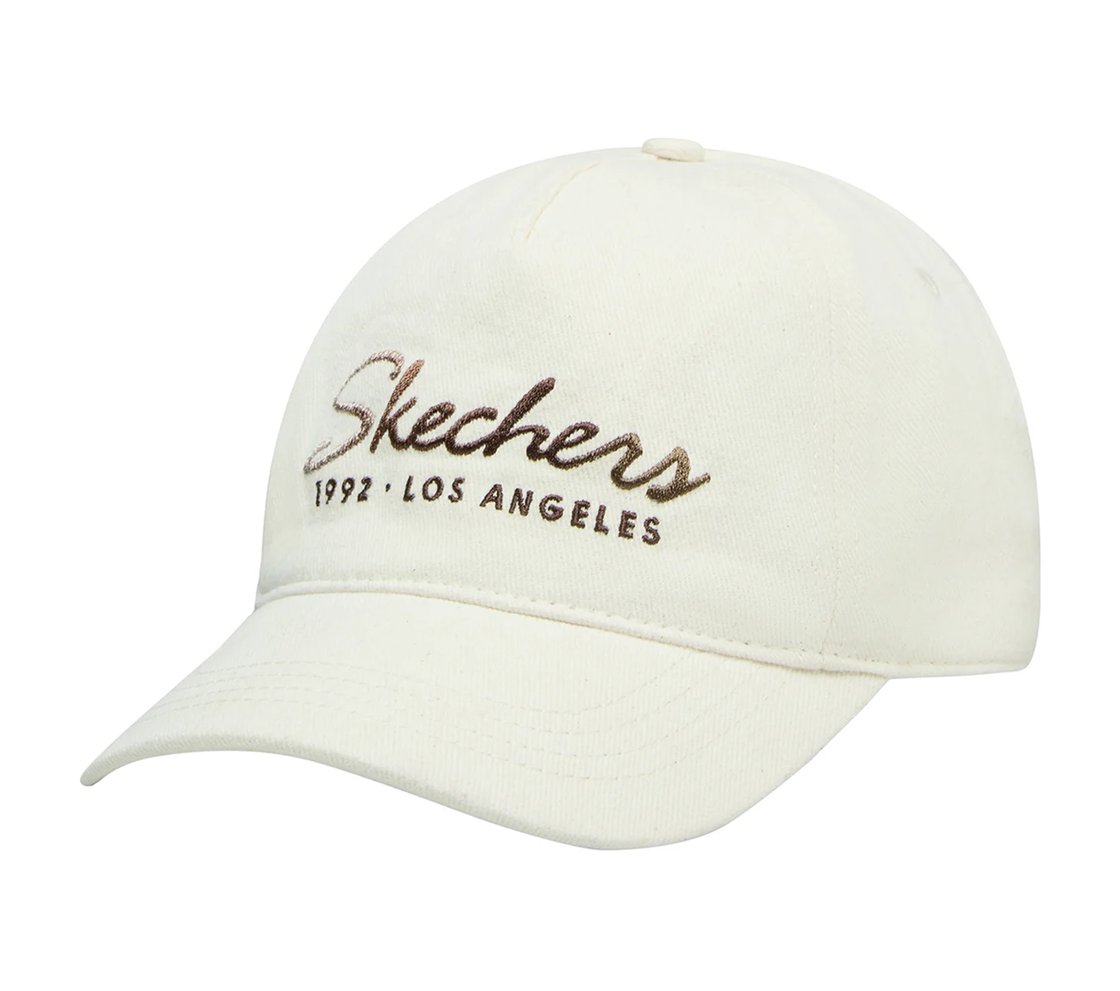 SKECHERS SCRIPT GRADIENT HAT, NATURAL/TAN Accessories Lateral View