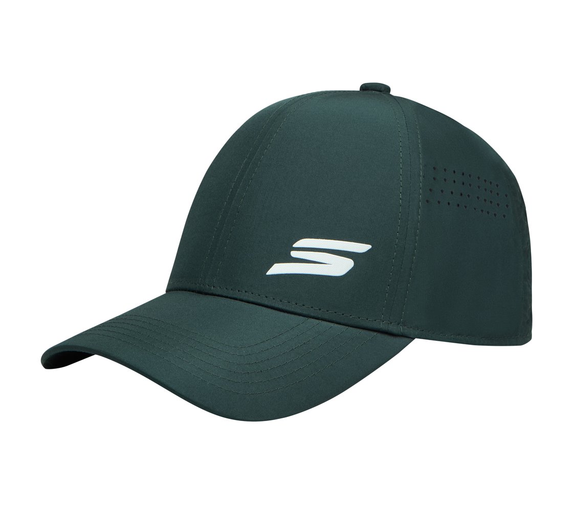 SKECHERS PERFORMANCE 6 PANEL, DARK GREEN Accessories Top View