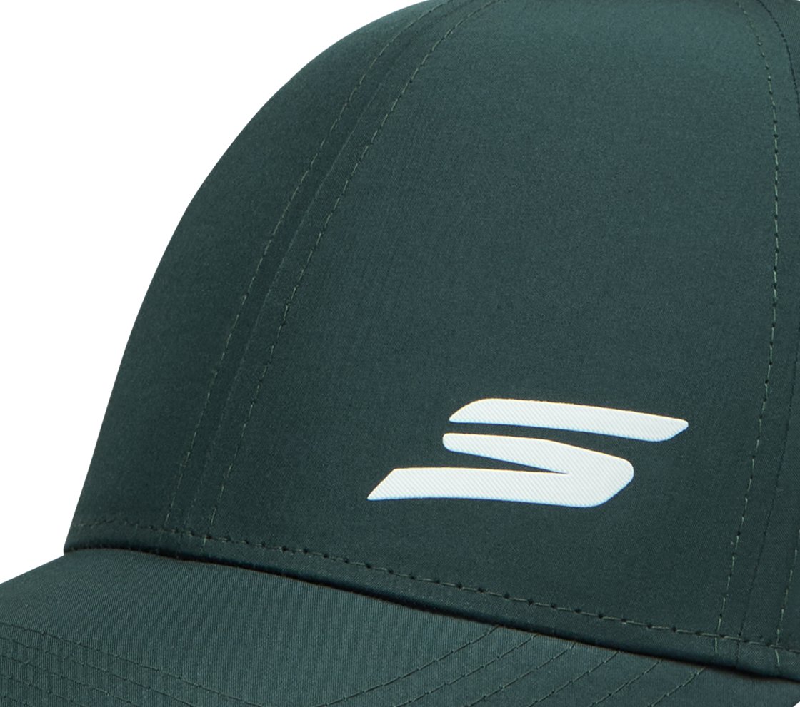 SKECHERS PERFORMANCE 6 PANEL, DARK GREEN Accessories Left View