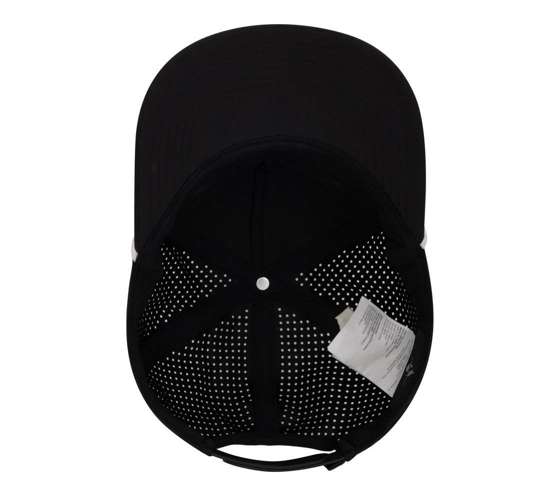 UNISEX PERFORMANCE TRUCKER HAT, BLACK Accessories Right View