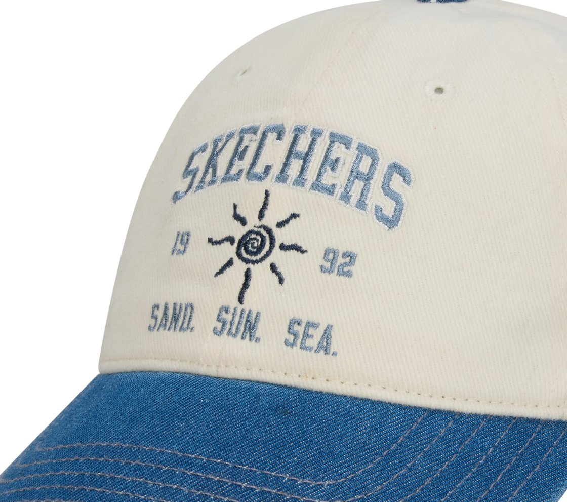 SKECHERS SAND SUN SEA HAT, OFF WHITE