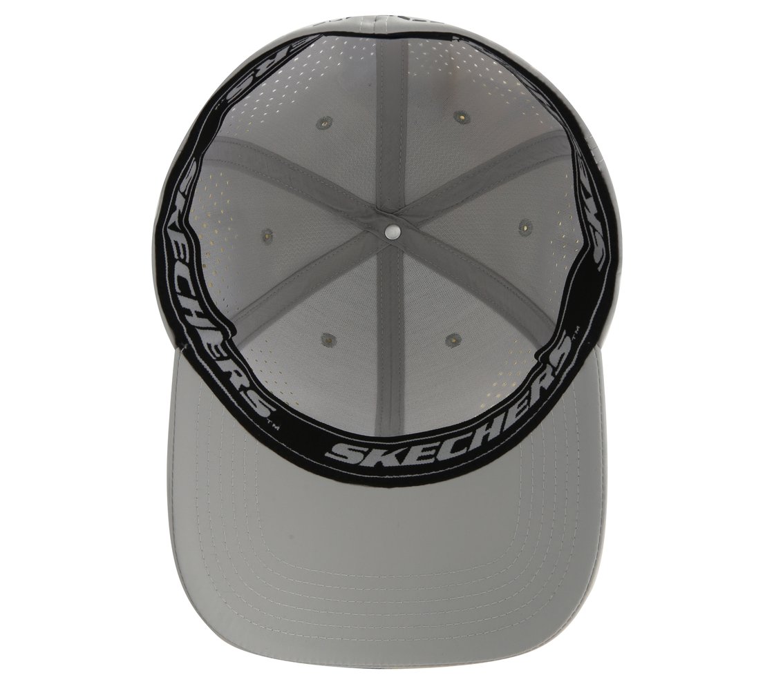 SKECHERS PRIMETIME FLEX HAT, GRAY/MT Accessories Right View