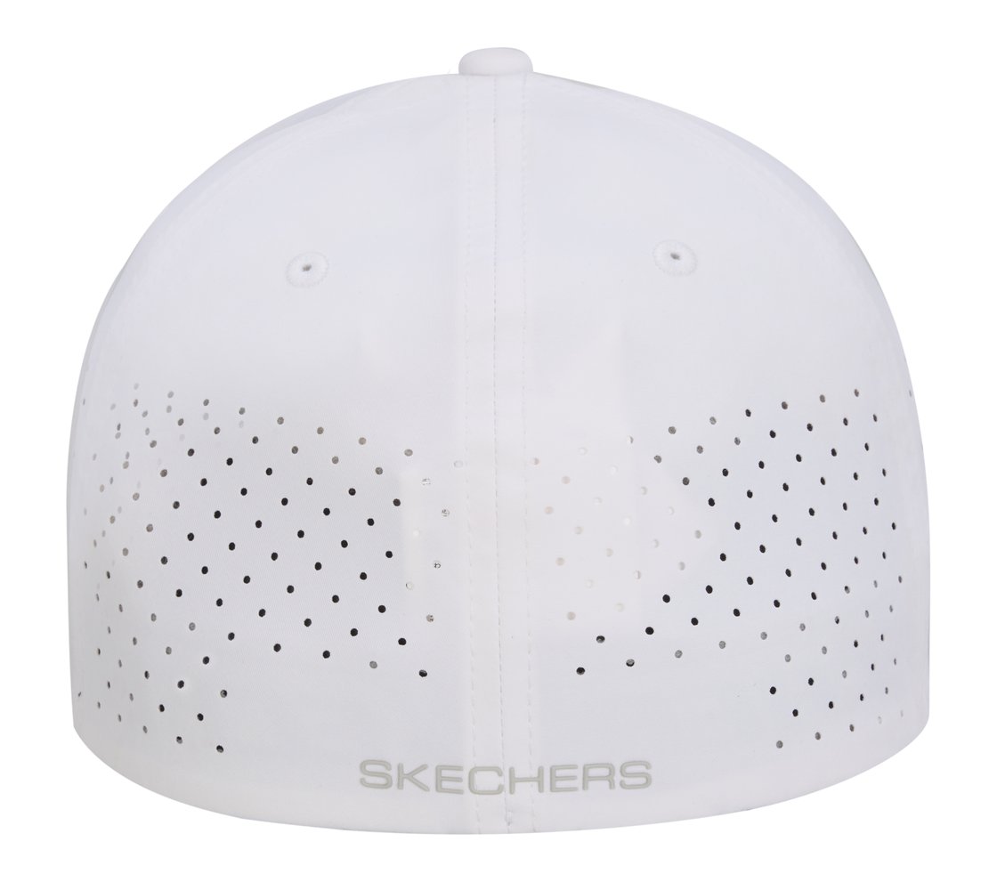 SKECHERS PRIMETIME FLEX HAT, WHITE