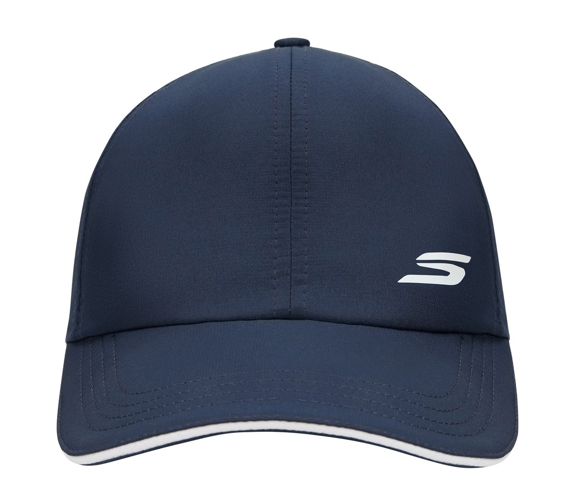 SKECHERS RUNNING CAP, NAVY Accessories Lateral View