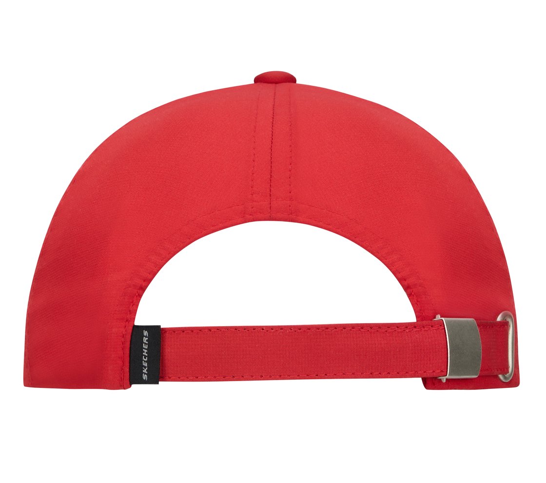 SKECHERS EMBROIDERED BB CAP, RED