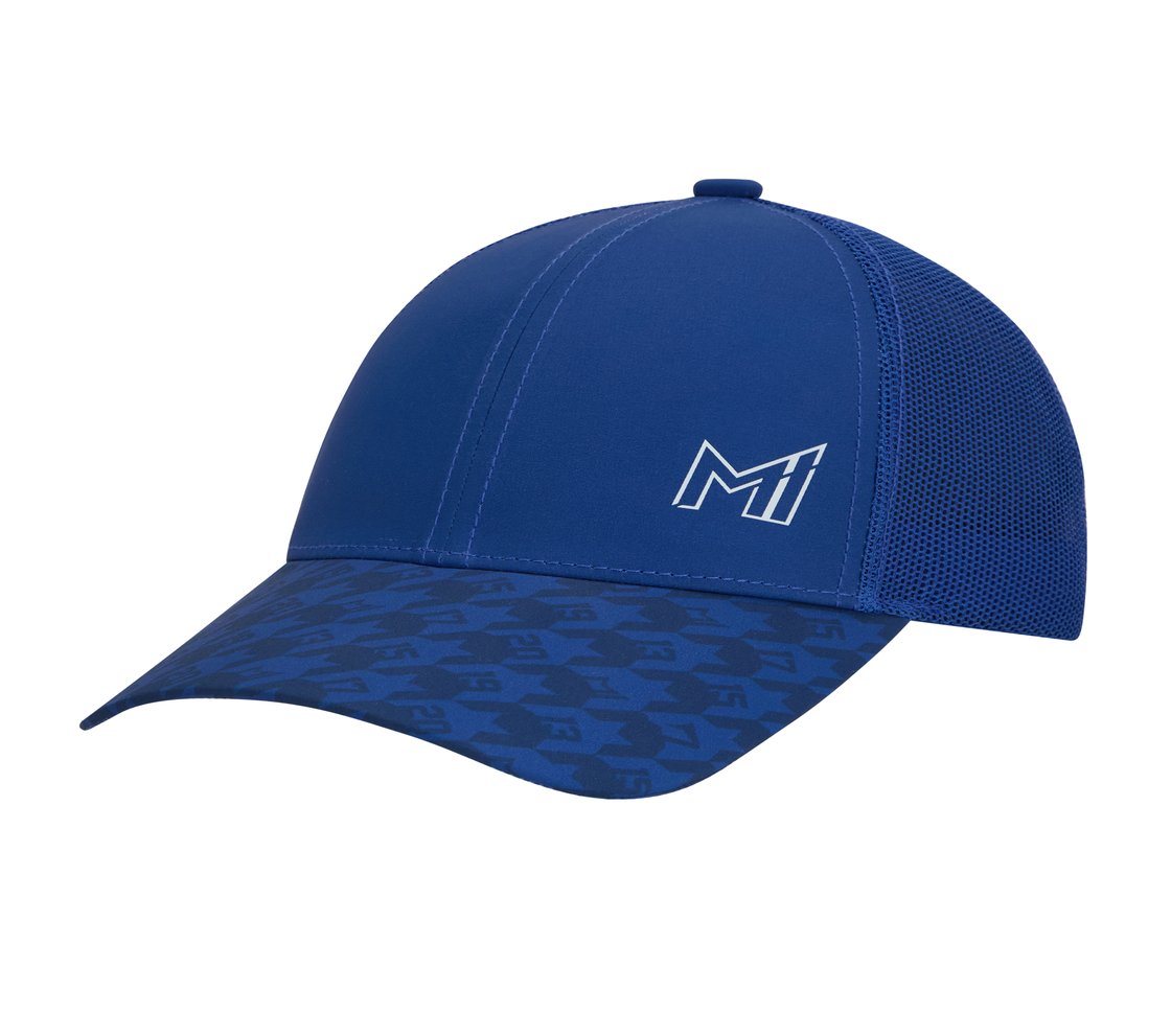MI TRUCKER CAP, ROYAL/BLUE Accessories Top View