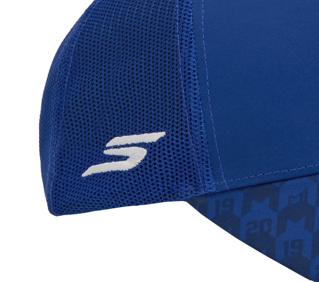 MI TRUCKER CAP, ROYAL/BLUE