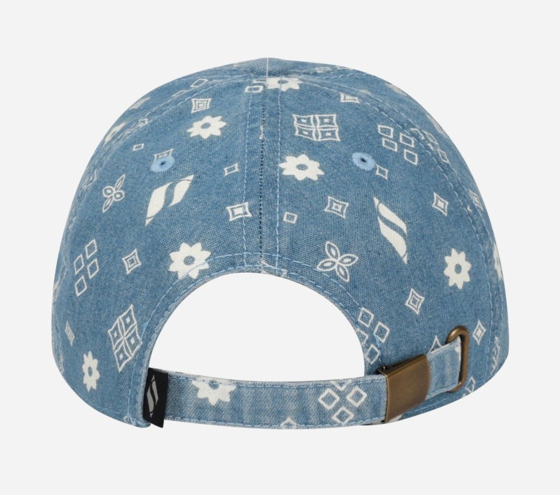 FOREVER DIAMOND BASEBALL HAT, BLUE Accessories Top View