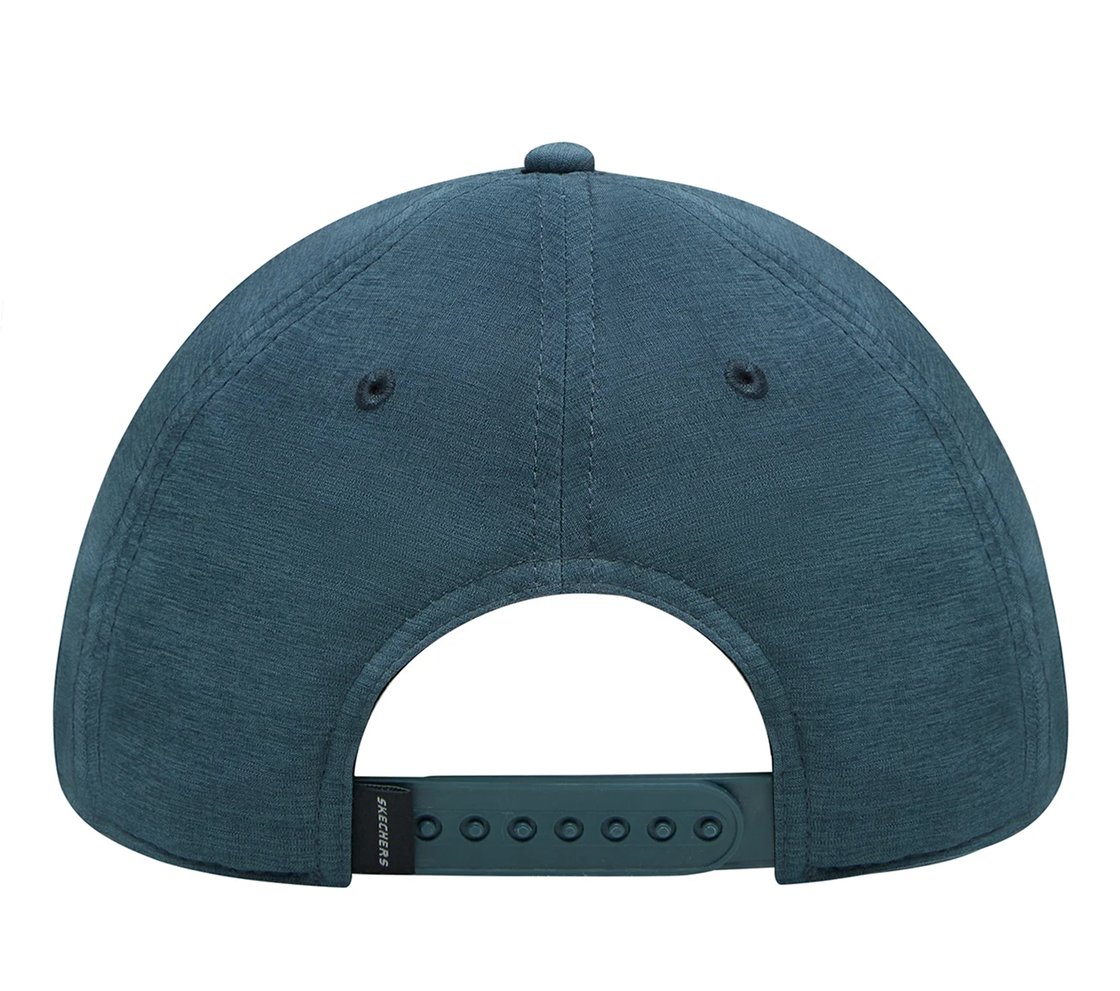 BOOMING BASEBALL HAT, NAVY/GRAY Accessories Top View